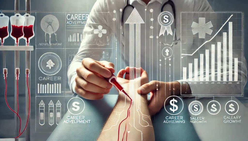 Increase phlebotomist salary