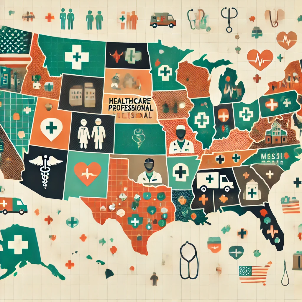 Geographic healthcare workforce trends