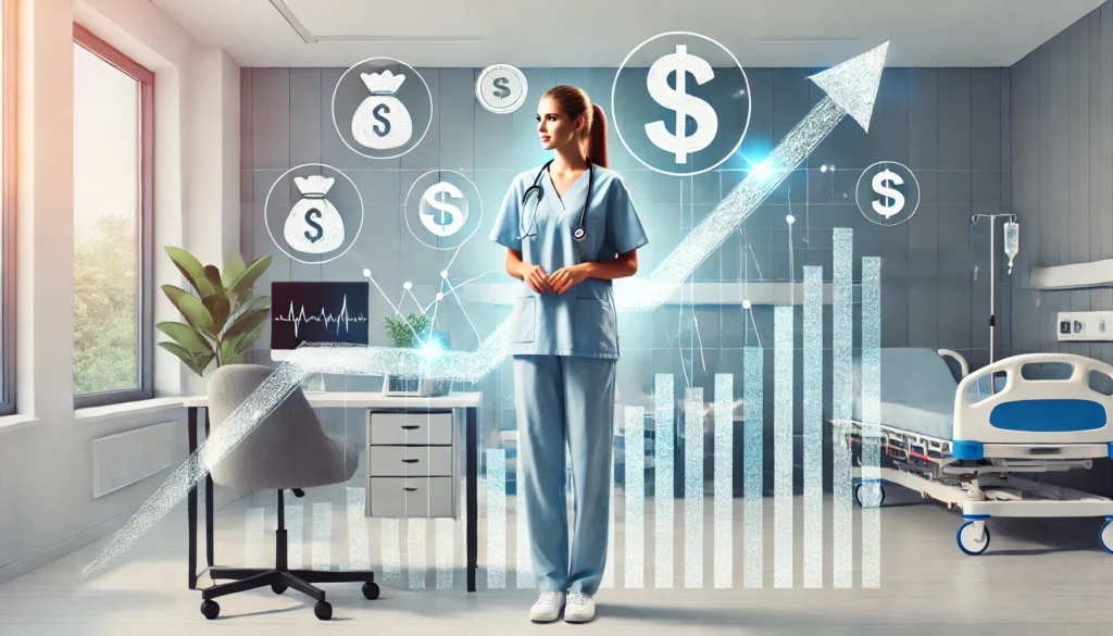 Breakdown of a sample traveling nurse salary package
