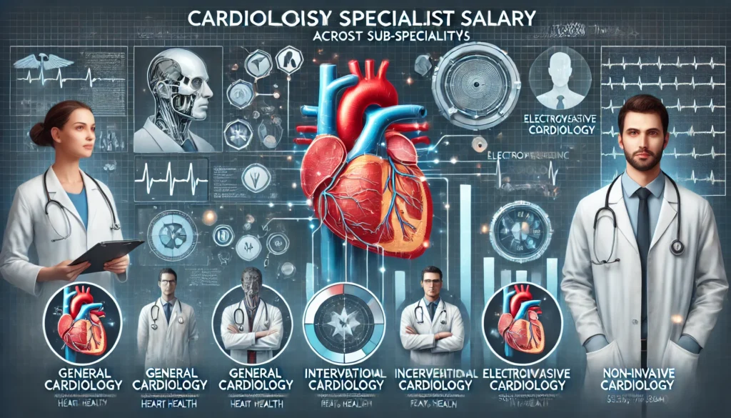 How advanced training affects Cardiologist Specialist Salary in specialized cardiology fields